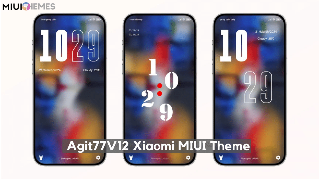 Agit77V12 MIUI Theme Download for Xiaomi Devices with Customizable Lockscreen Agit77V12 MIUI Theme Download for Xiaomi Devices with Customizable Lockscreen