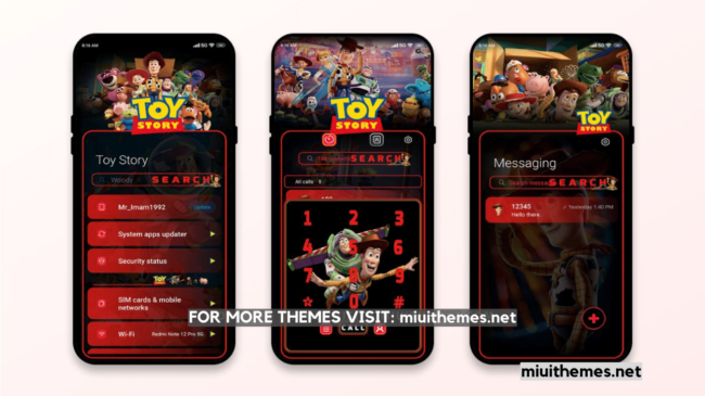 Red Combination MIUI Theme