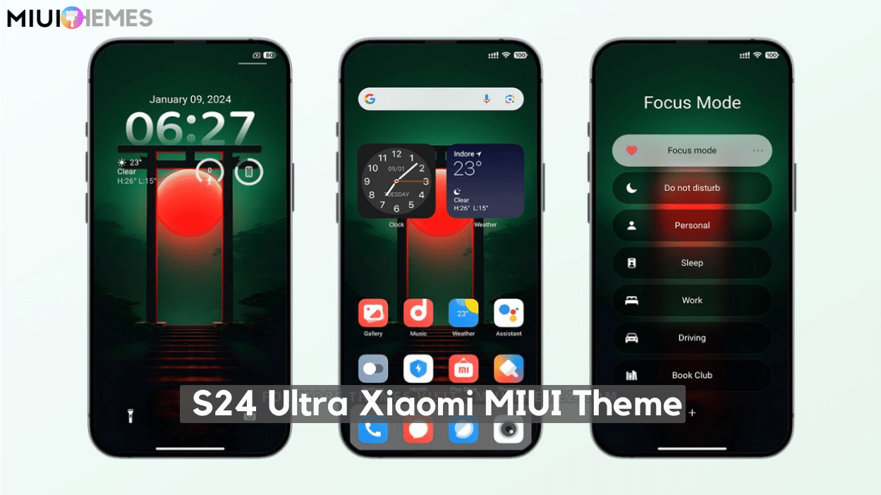 S24 Ultra MIUI Theme Download for Xiaomi with True iOS Experience ...