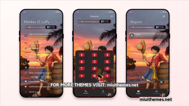Ship Strom Night MIUI Theme