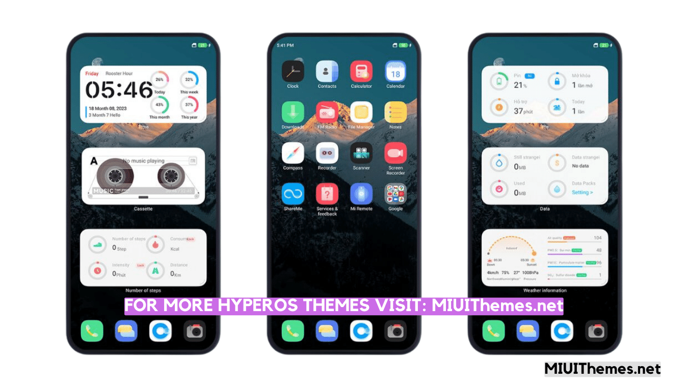 Depth Field MIUI Theme