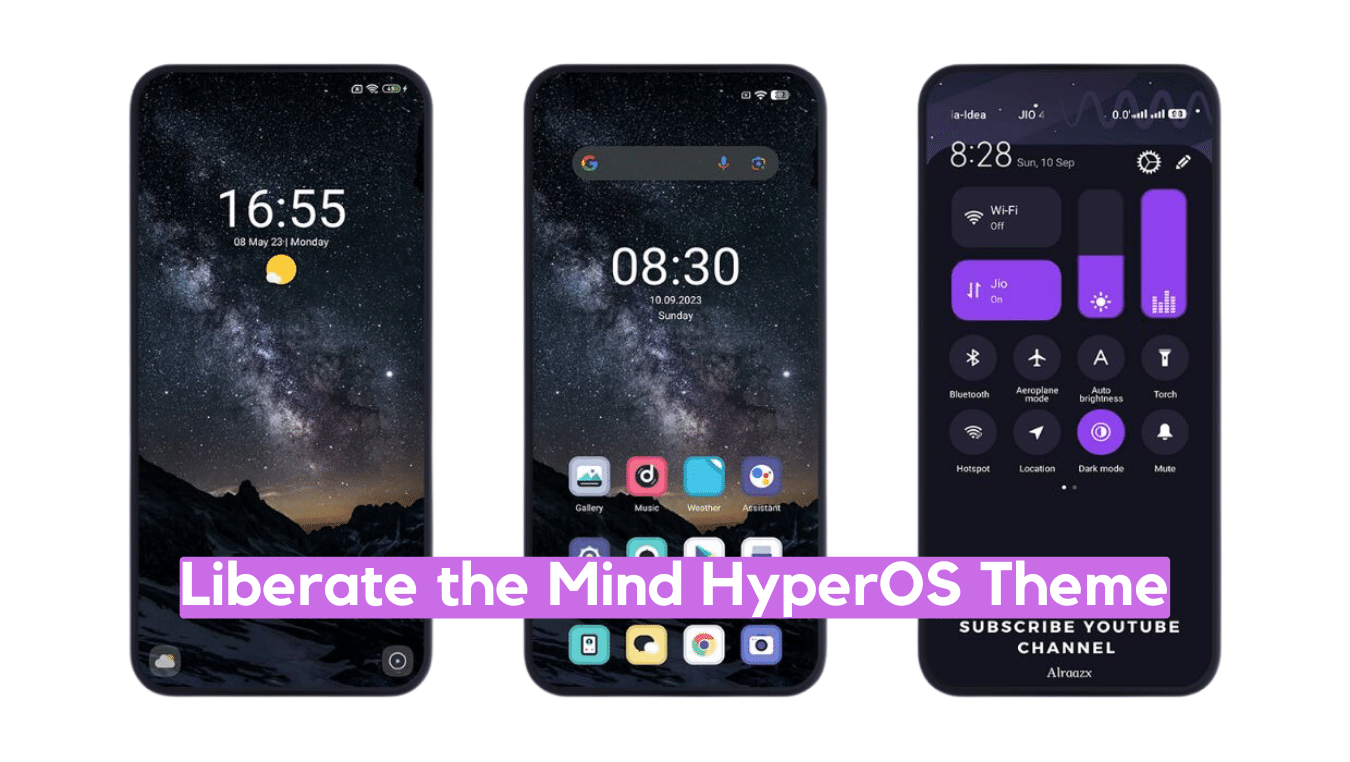 Liberate The Mind MIUI Theme for Xiaomi Devices with Dynamic UI Liberate The Mind MIUI Theme for Xiaomi Devices with Dynamic UI
