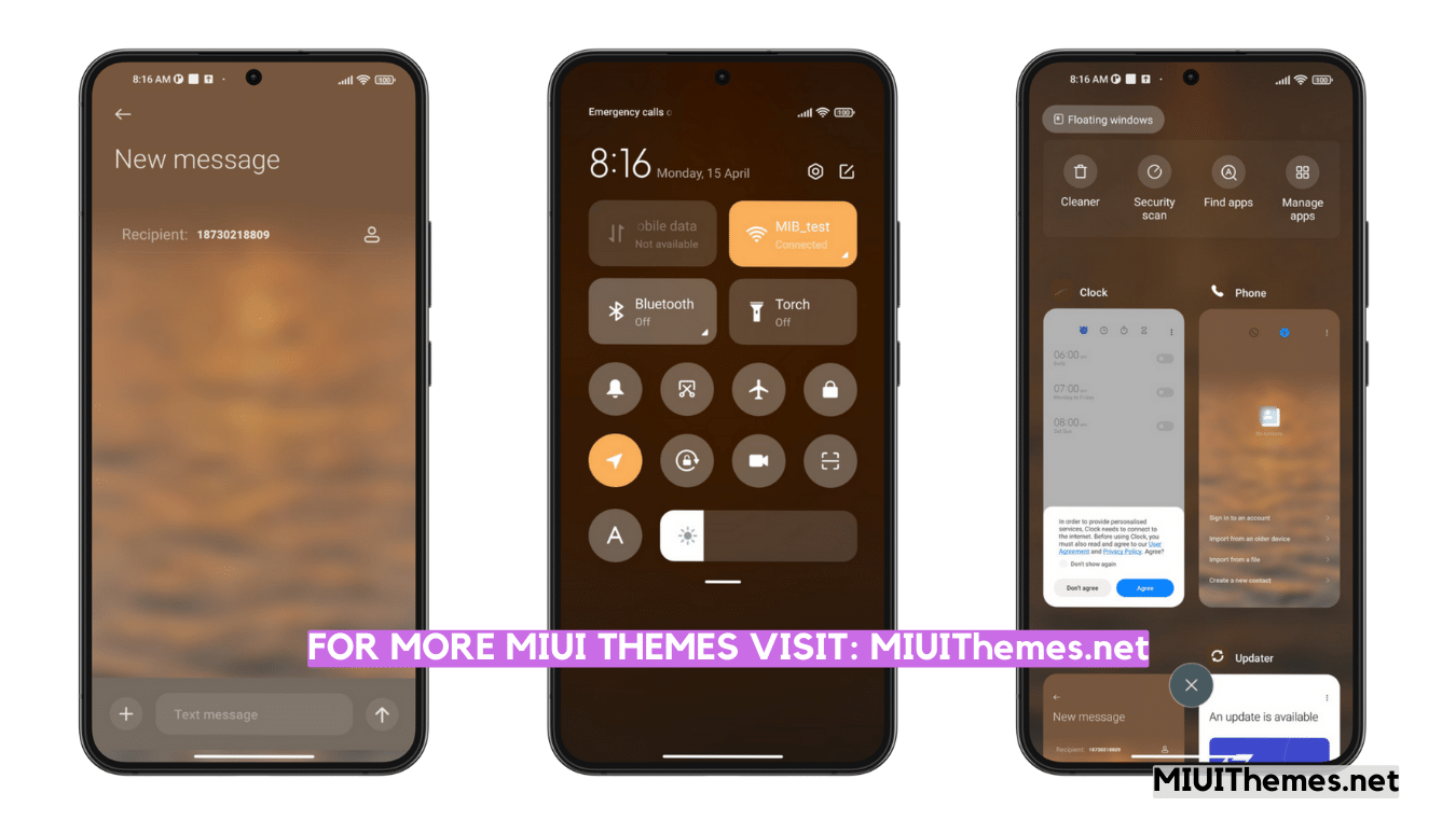 Love at Sunset MIUI Theme
