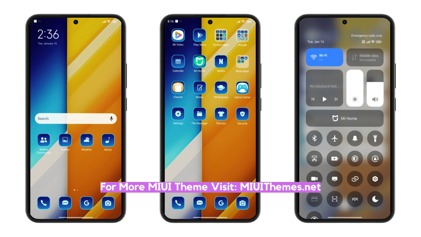 business art MIUI Theme