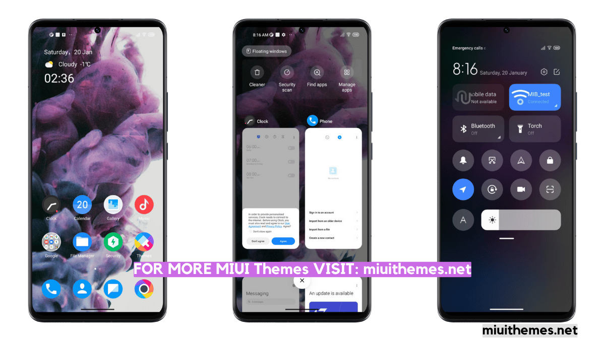 Flame Gradient MIUI Theme