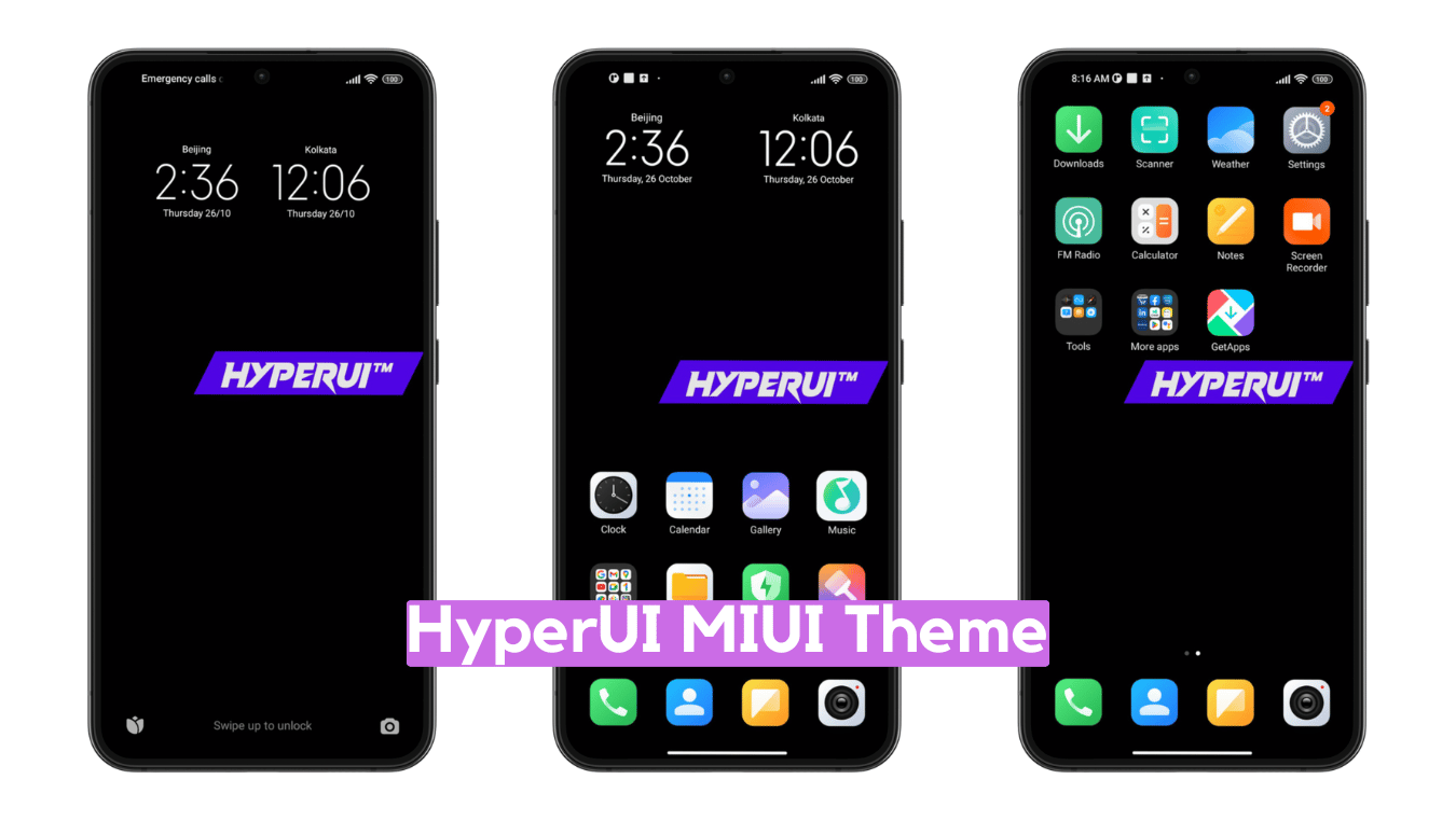 HyperUI MIUI Theme for Xiaomi with HyperOS Experience HyperUI MIUI Theme for Xiaomi with HyperOS Experience