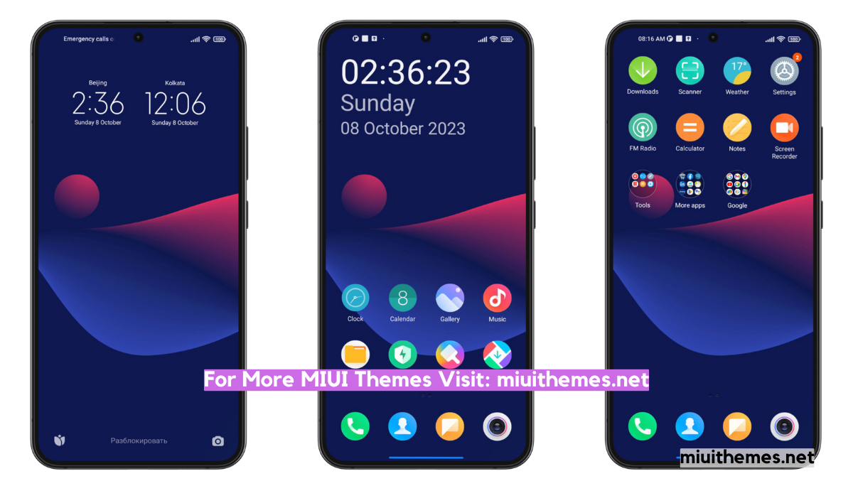 Download Nano Stock Mod MIUI Theme