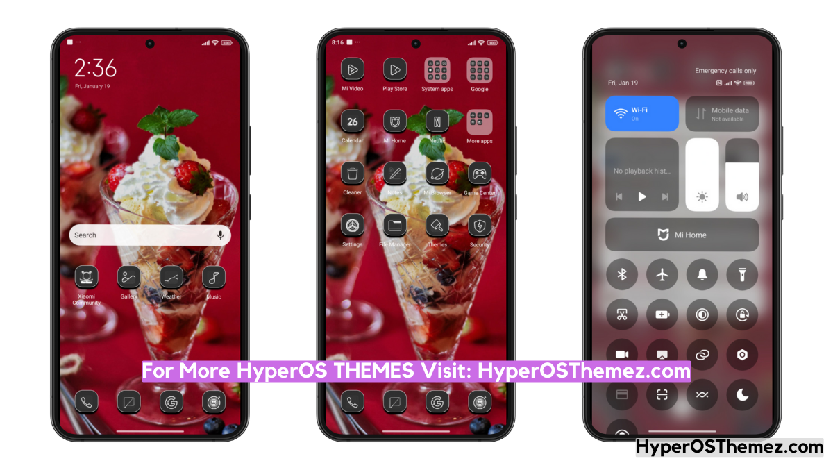Ice Cream MIUI Theme