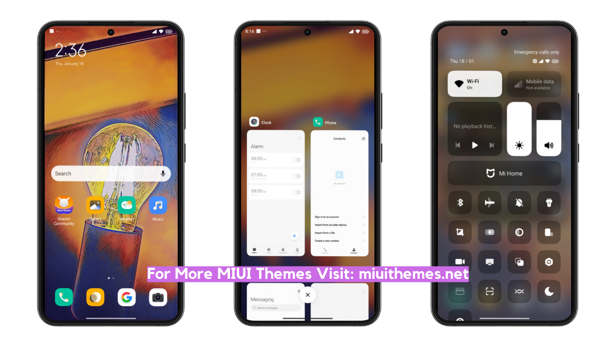 Orange Light MIUI Theme