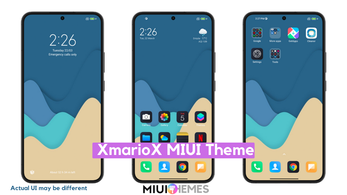 XmarioX MIUI Theme for Xiaomi with Dynamic Experience XmarioX MIUI Theme for Xiaomi with Dynamic Experience